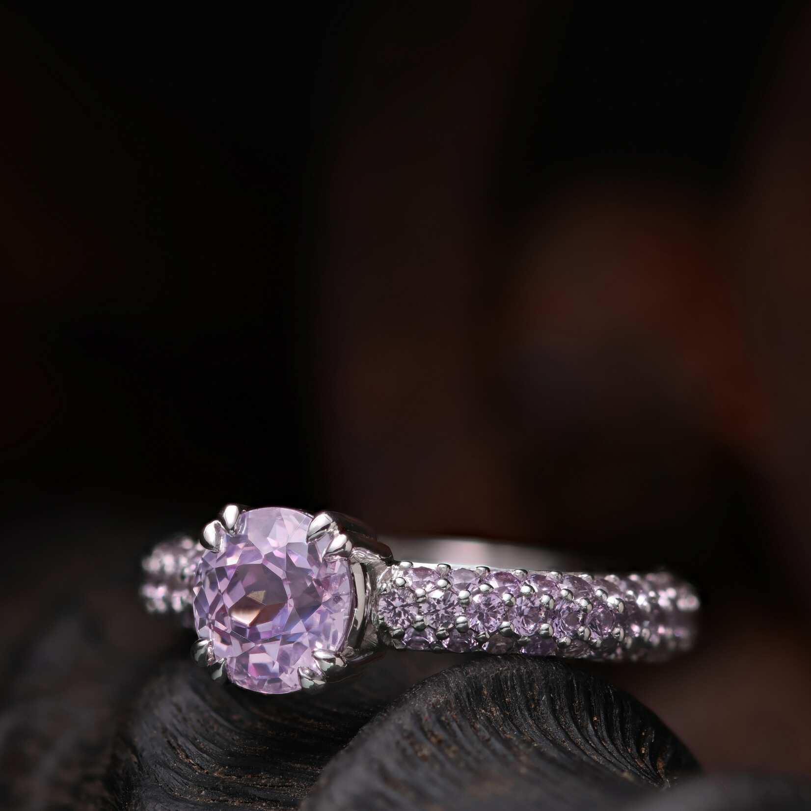 Baxter Moerman Angelina Ring with 1.82ct Lavender Sapphire