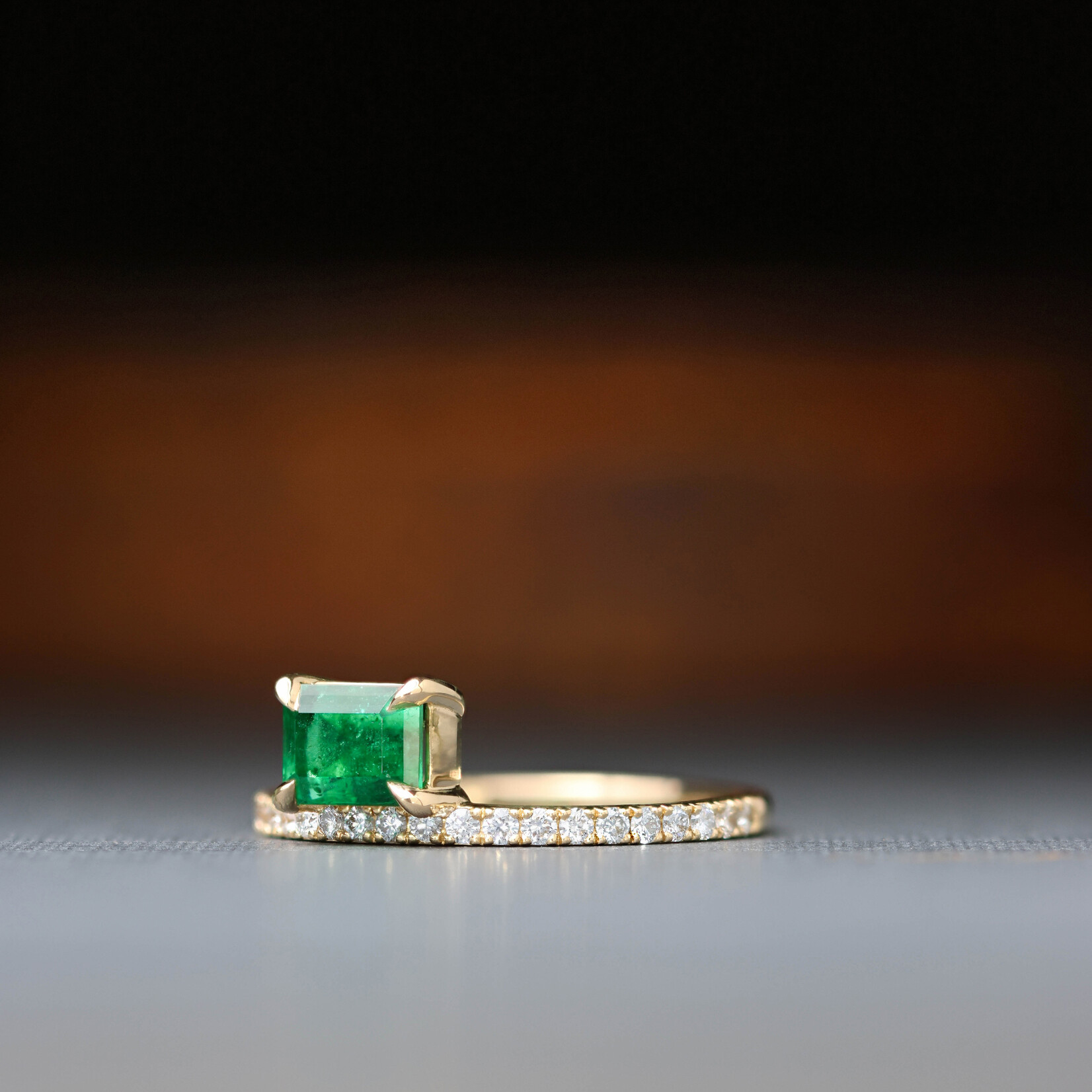 Baxter Moerman Cendra Ring with Emerald