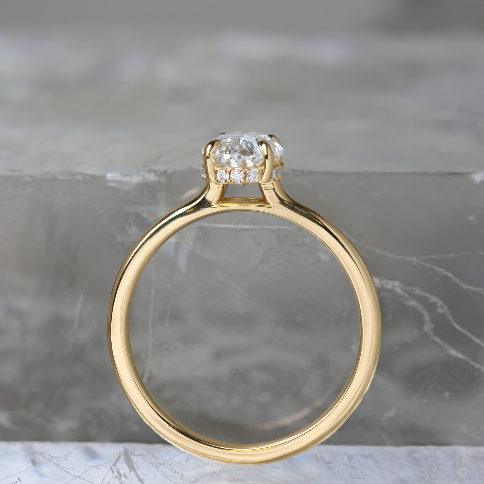 Baxter Moerman Gwen Ring with Oval Diamond