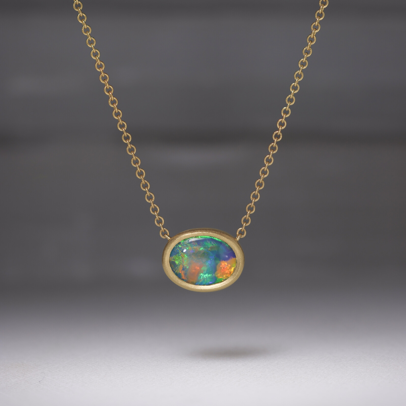 Baxter Moerman Black Opal Necklace