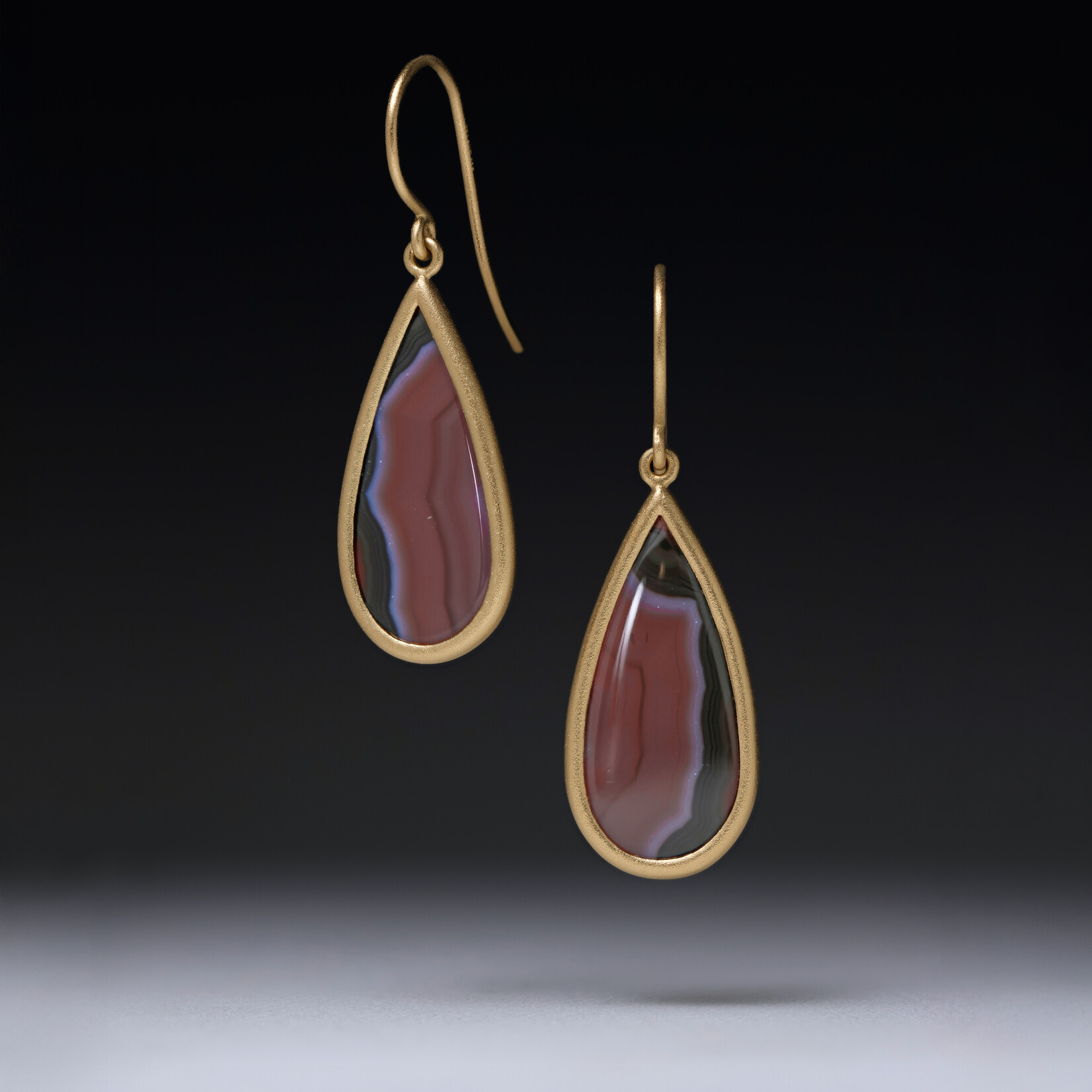 Baxter Moerman Condor Agate Drop Earrings