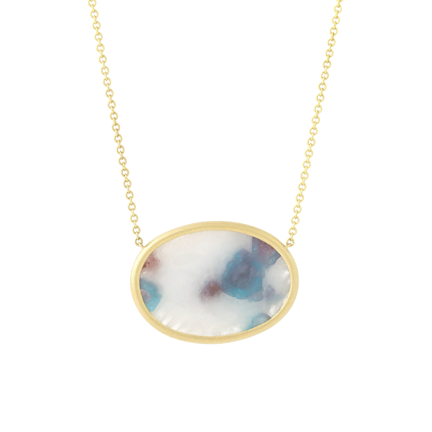 Baxter Moerman Paraiba Tourmaline in Quartz Necklace