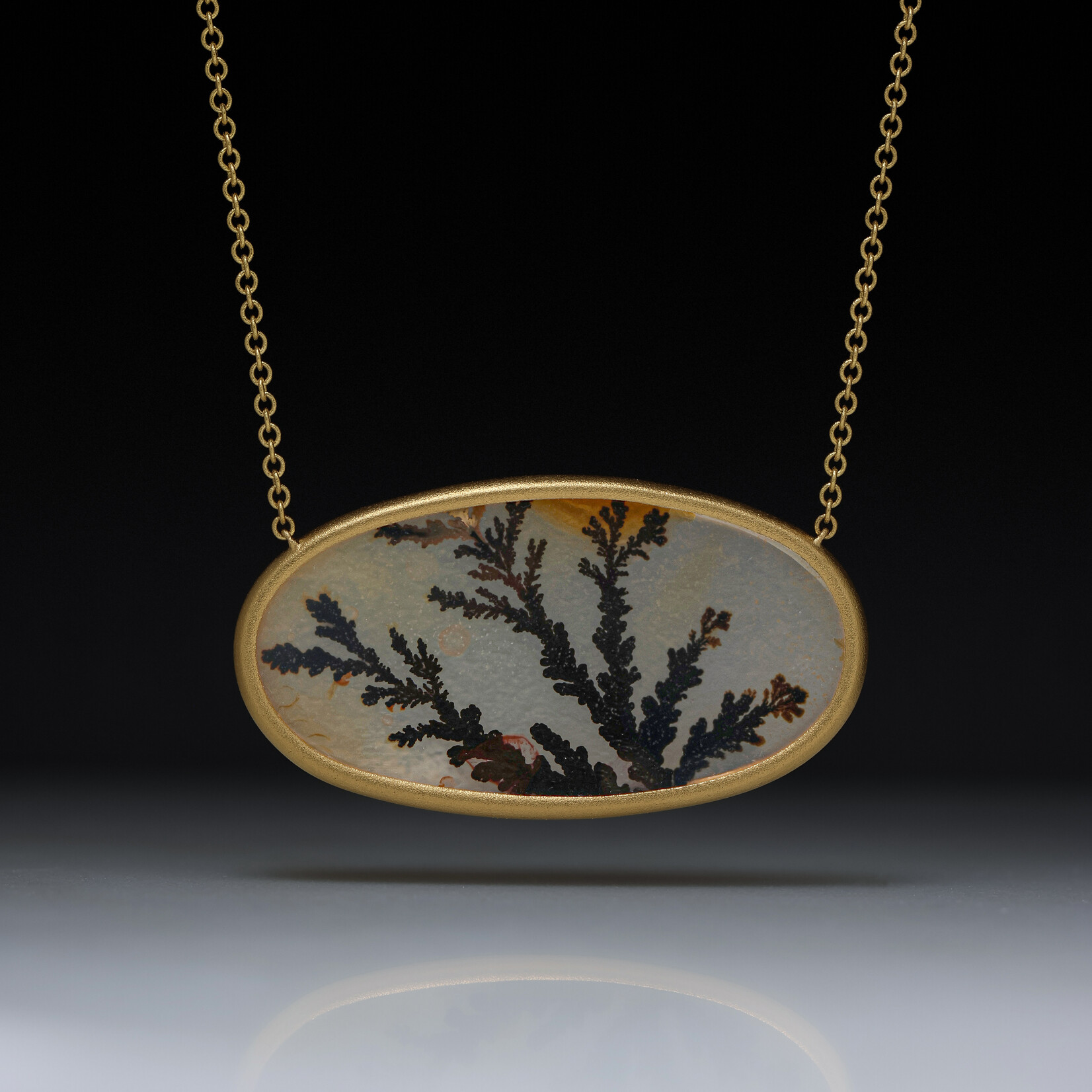 Baxter Moerman Dendritic Agate Necklace