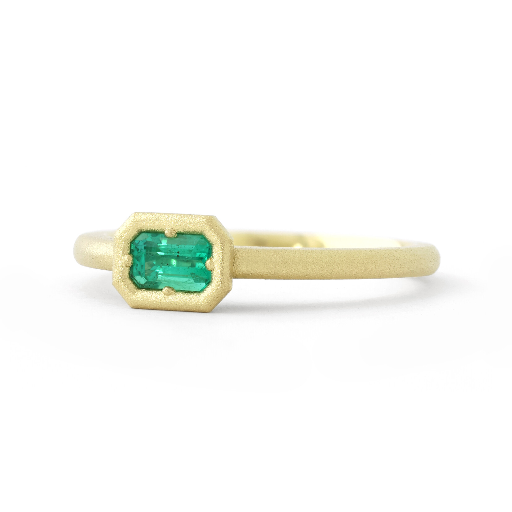 Baxter Moerman Anika Ring with Emerald
