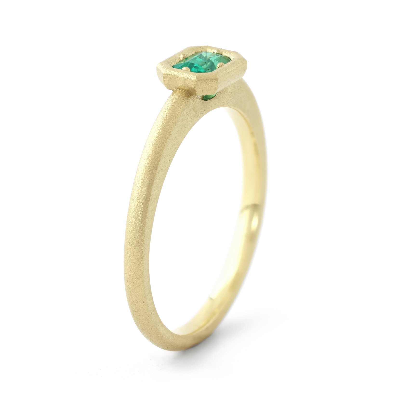 Baxter Moerman Anika Ring with Emerald