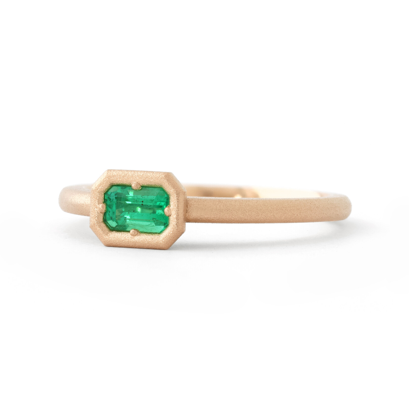Baxter Moerman Anika Ring with Emerald