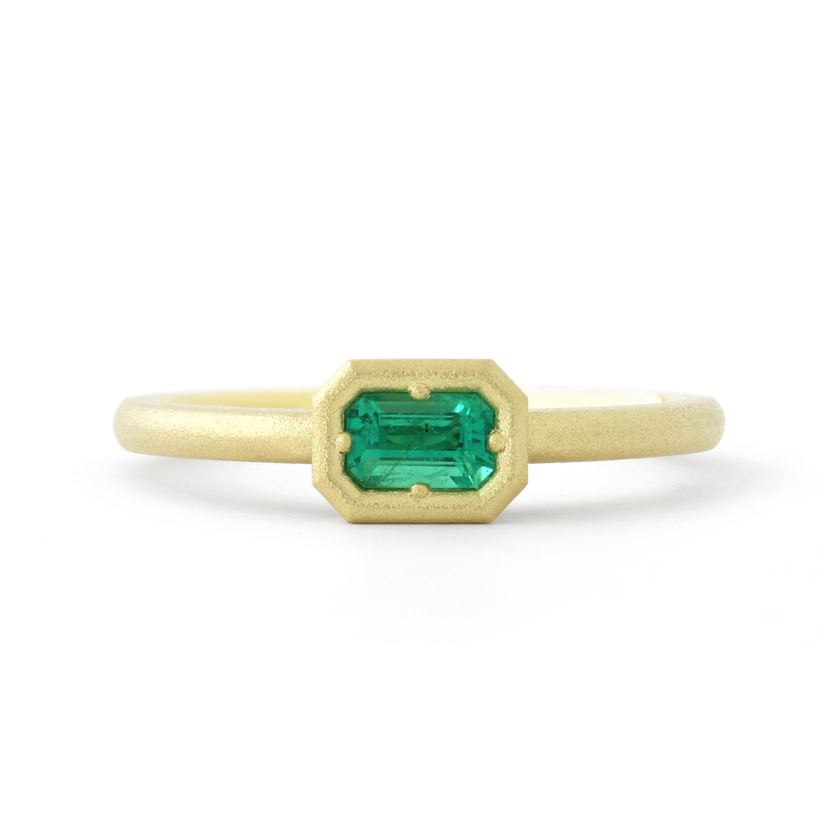 Baxter Moerman Anika Ring with Emerald