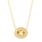 Baxter Moerman Ripple Necklace with Precious Topaz