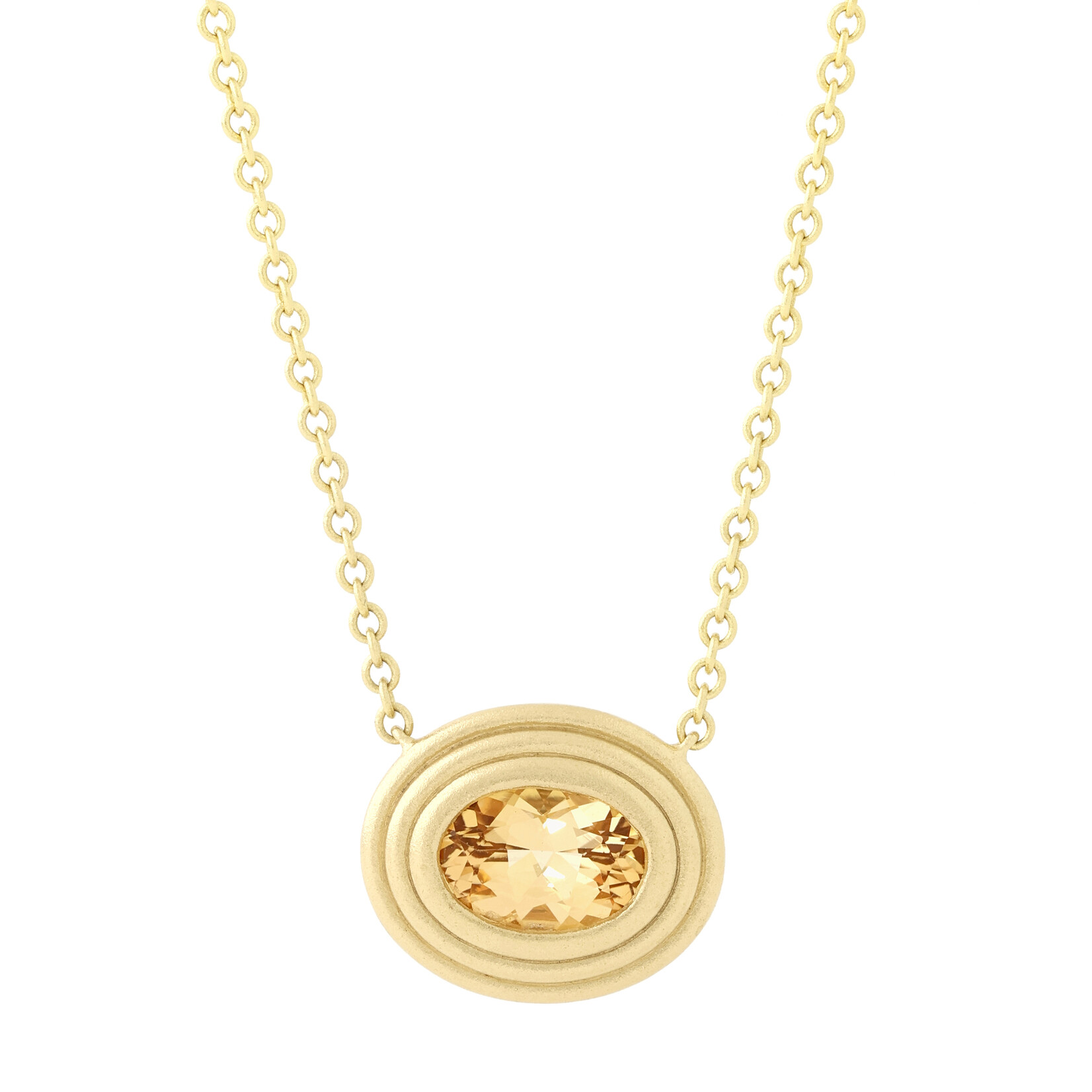 Baxter Moerman Ripple Necklace with Precious Topaz