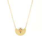 Baxter Moerman Phoenix Necklace with Cognac Rose Cut Diamond