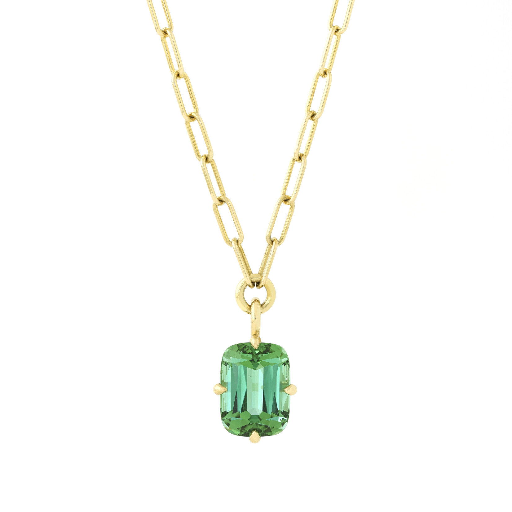 Baxter Moerman Isla Necklace with Blue Green Tourmaline