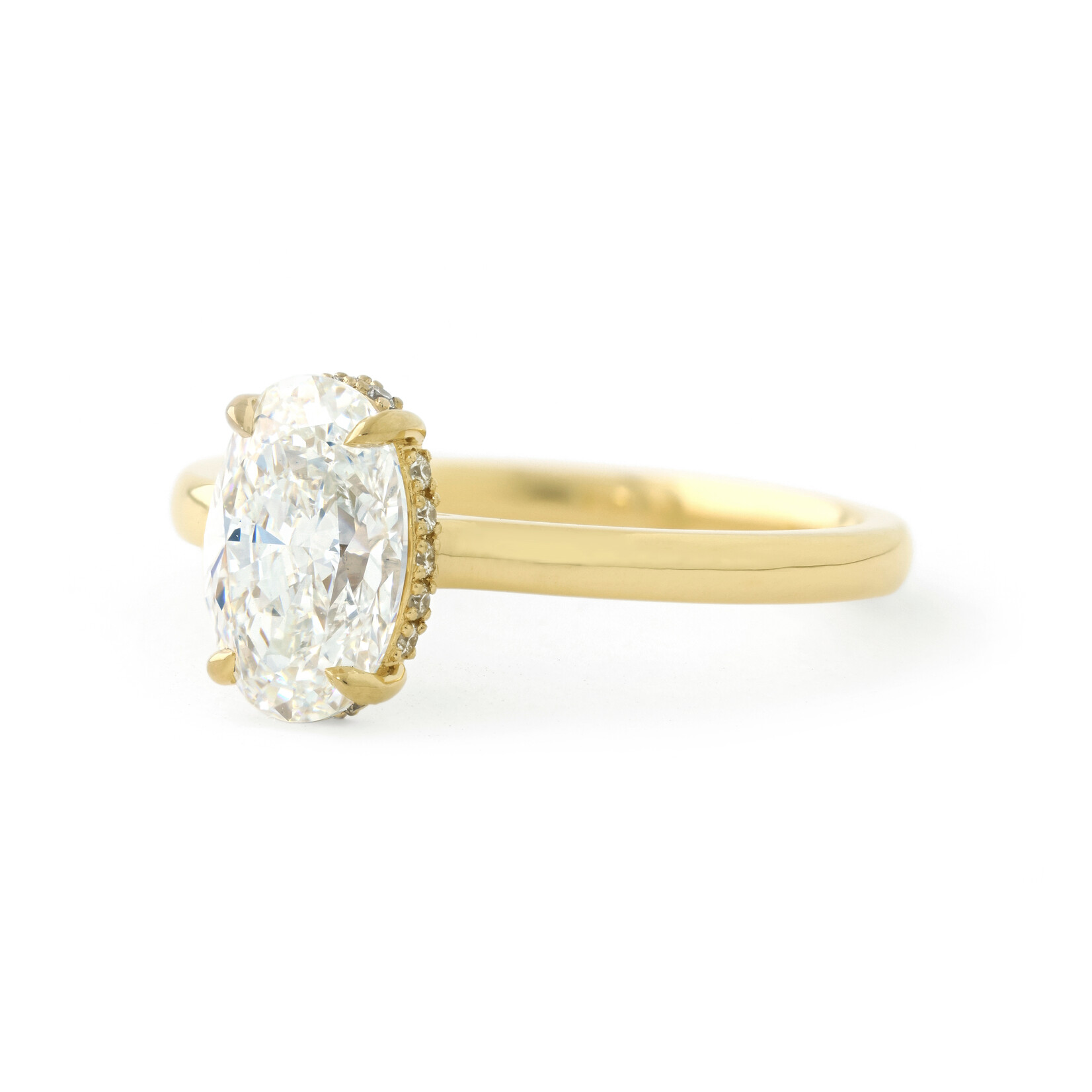 Baxter Moerman Gwen Ring with Oval Diamond