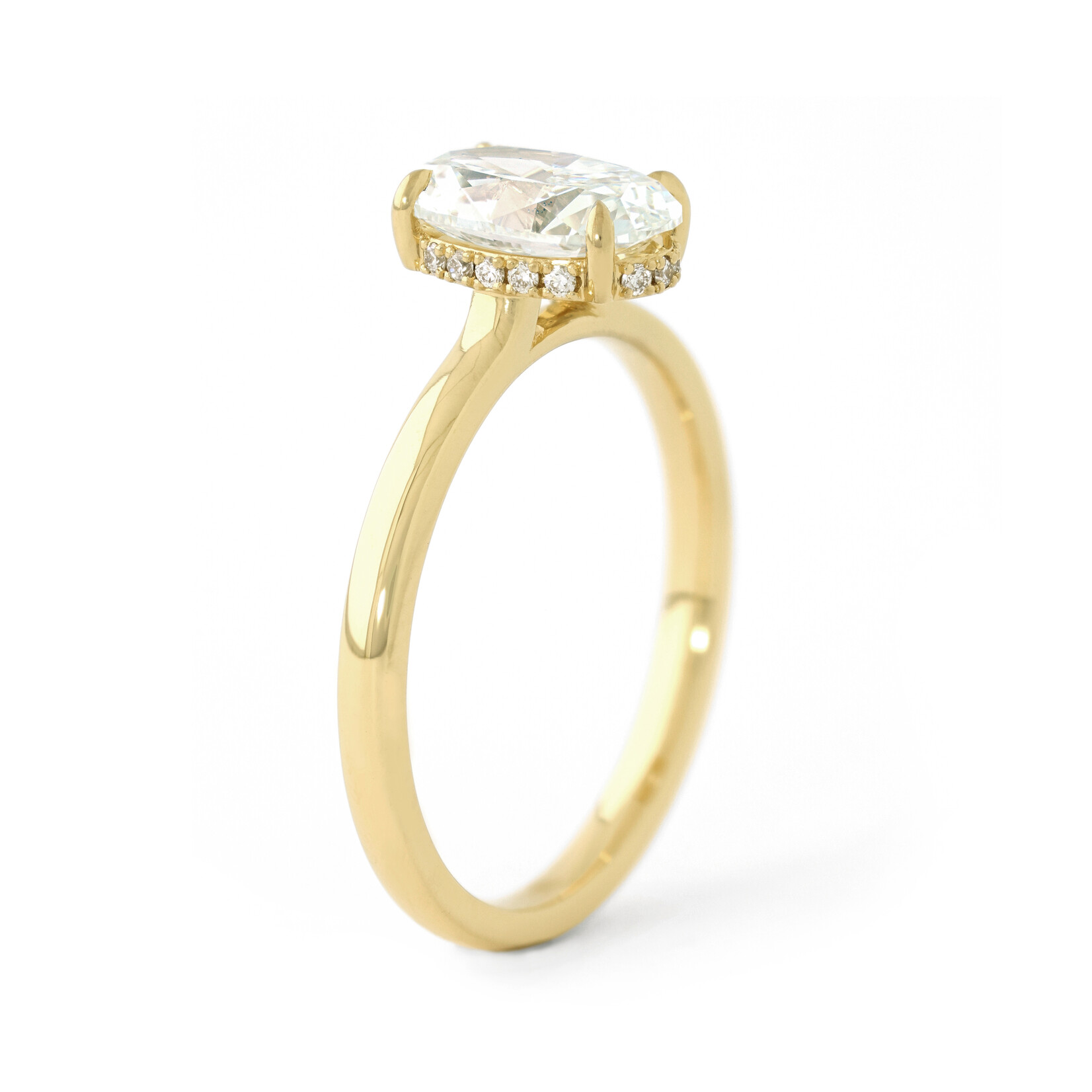 Baxter Moerman Gwen Ring with Oval Diamond