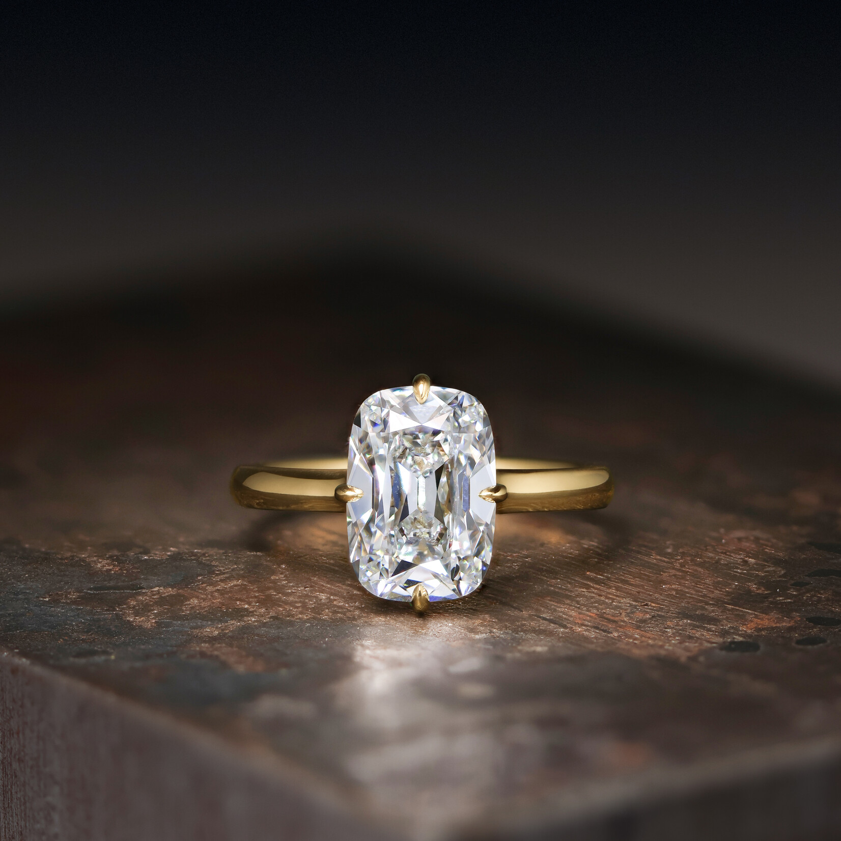 Baxter Moerman Isla Ring with Lab-grown Old Mine Brilliant Diamond