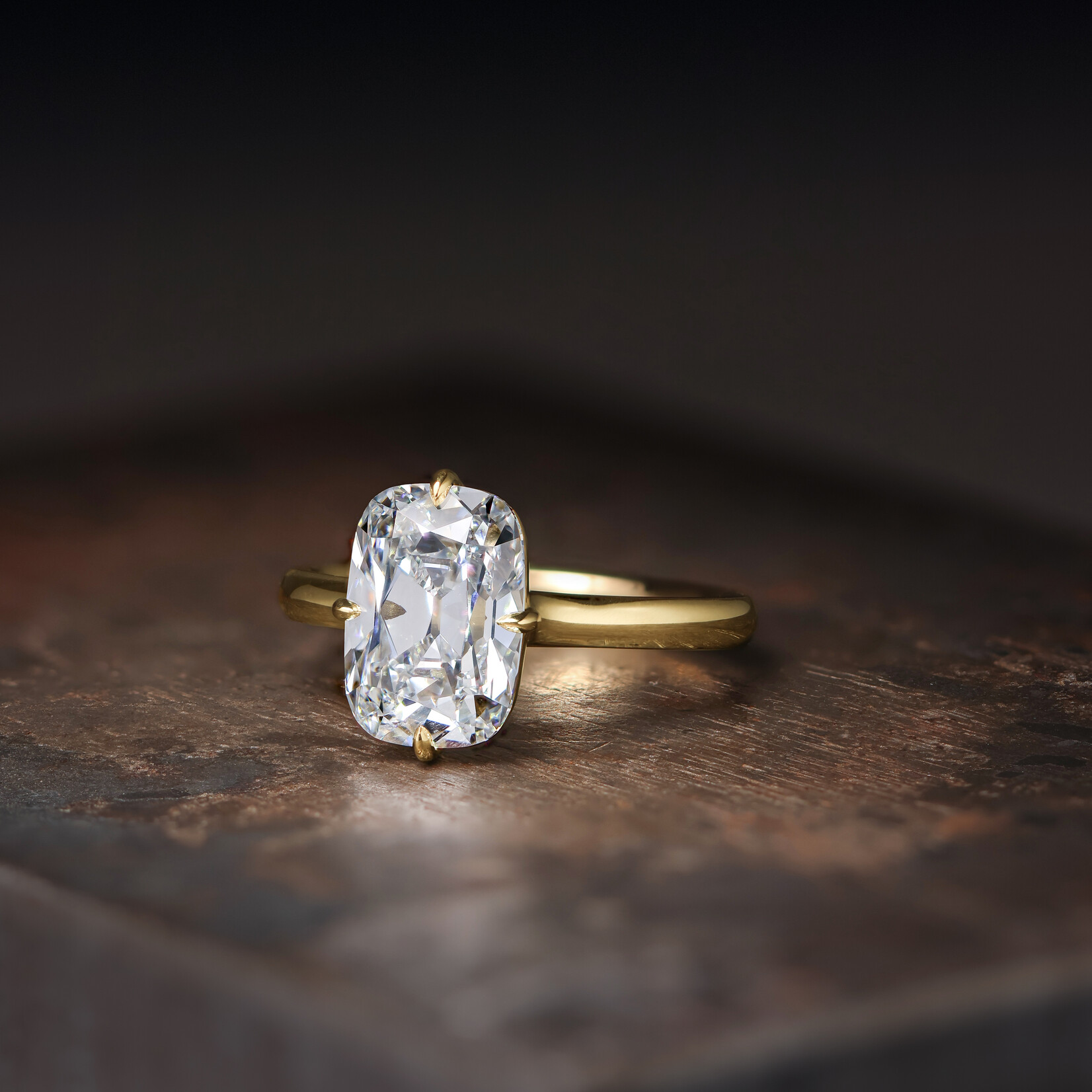 Baxter Moerman Isla Ring with Lab-grown Old Mine Brilliant Diamond