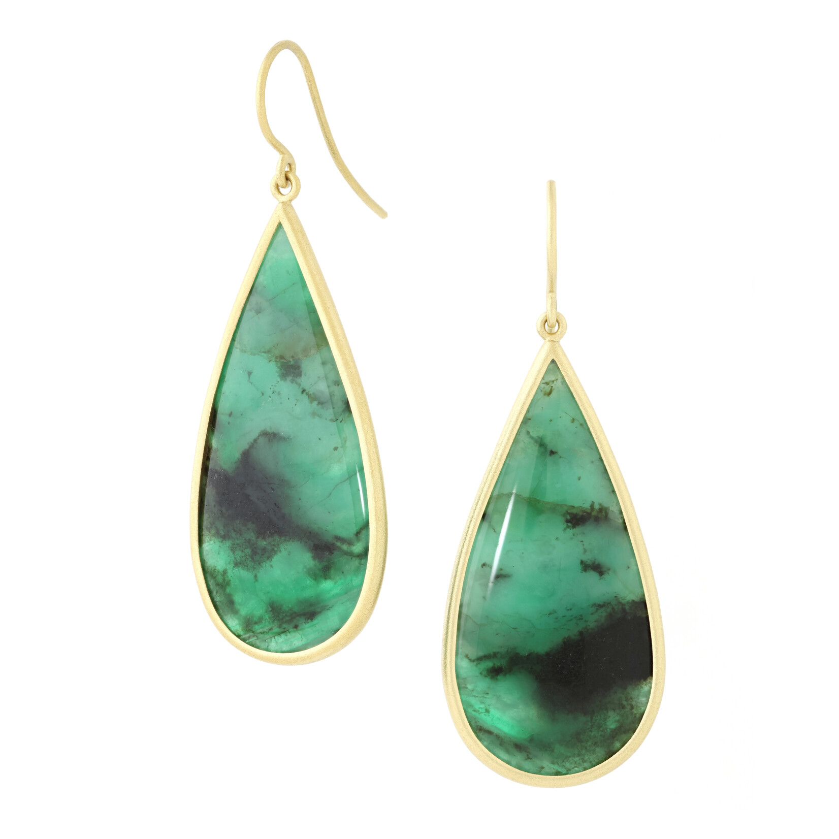 Baxter Moerman Emerald Drop Earrings