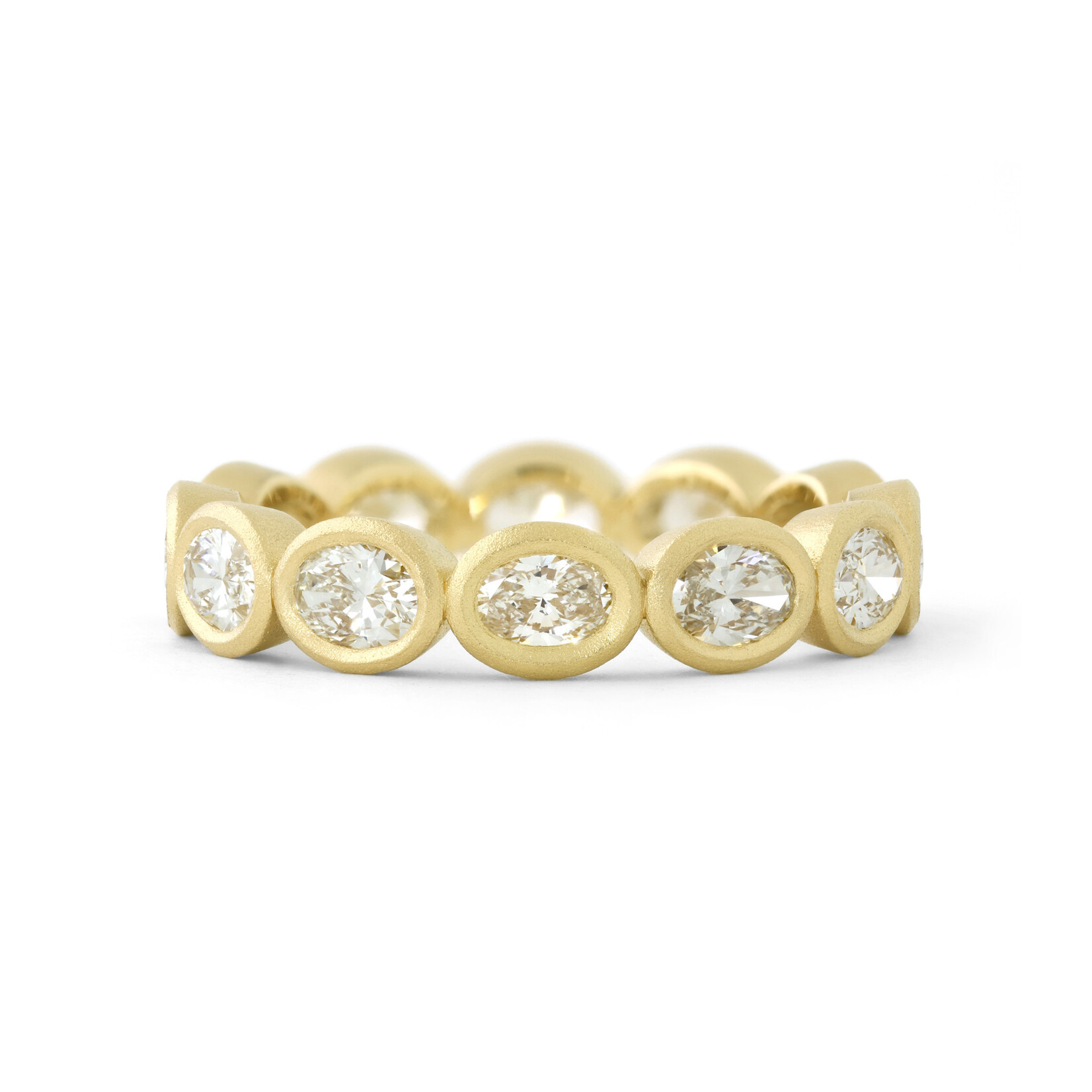 Caitlyn Oval Eternity Band