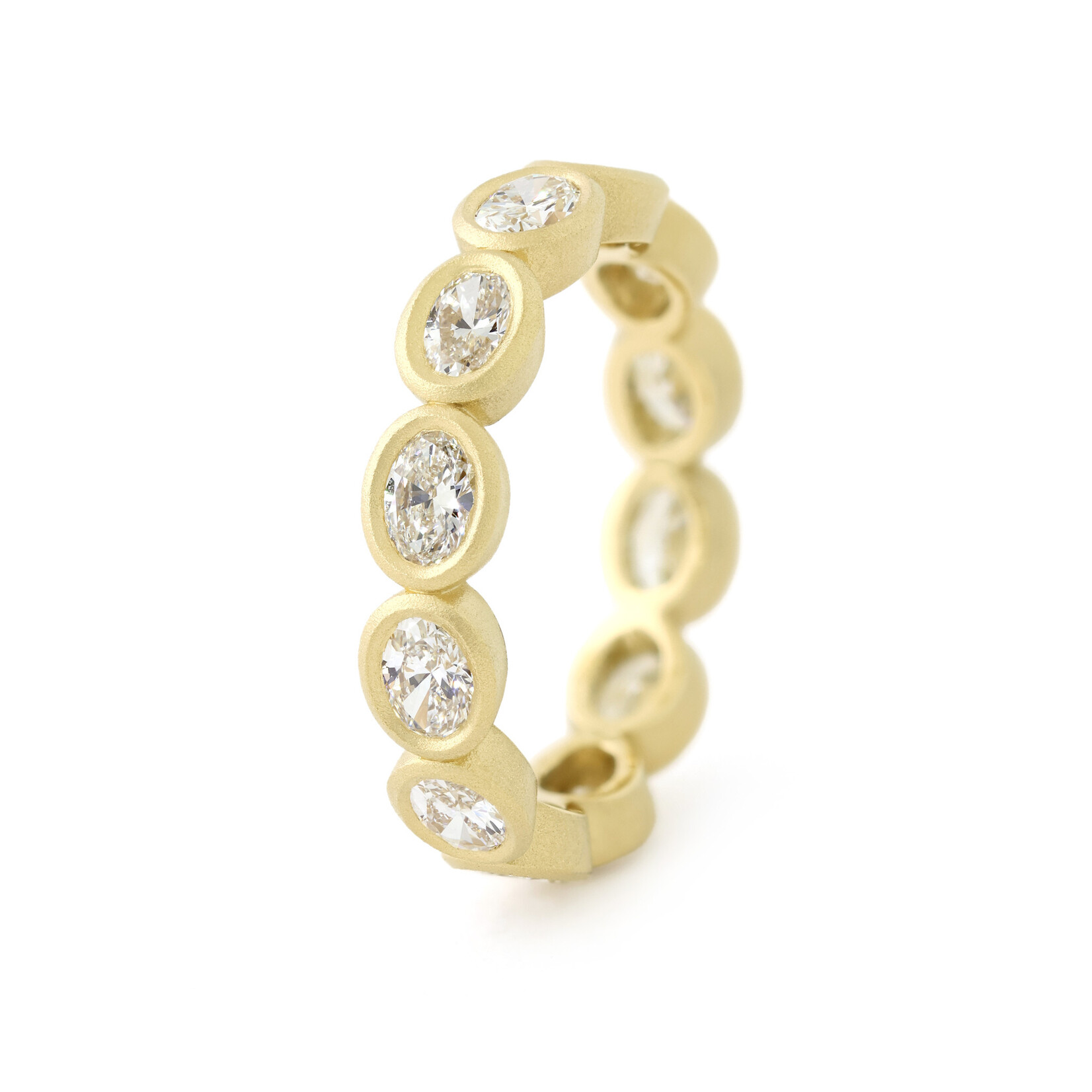 Caitlyn Oval Eternity Band
