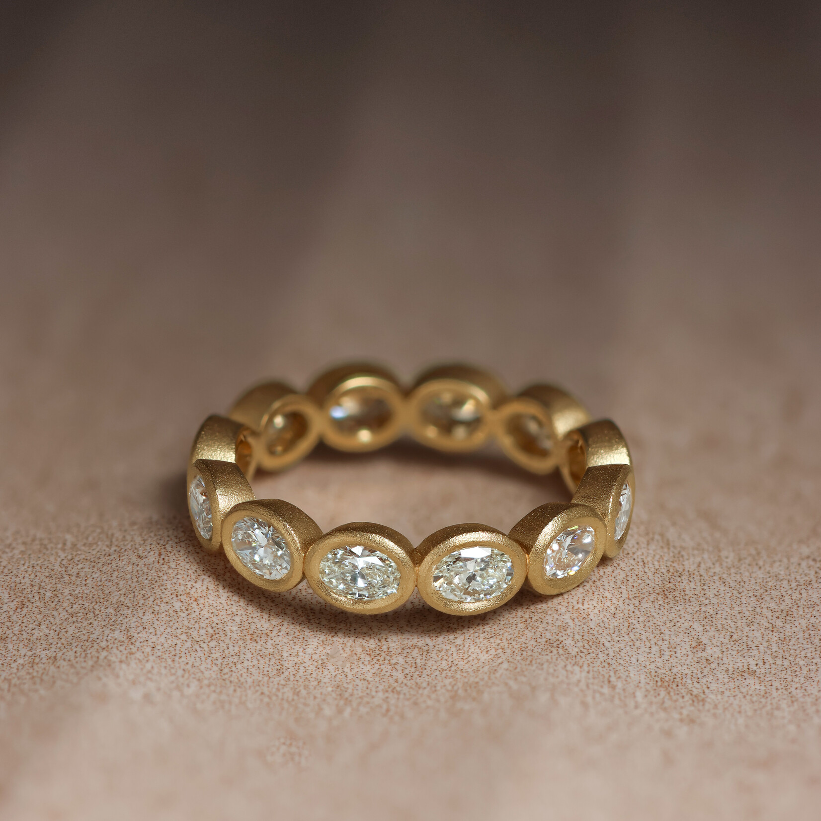 Caitlyn Oval Eternity Band