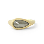 Baxter Moerman Kira Ring with a Rose Cut Grey  Diamond