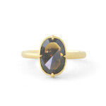 Baxter Moerman Quinn Ring with Cognac Rose Cut Diamond