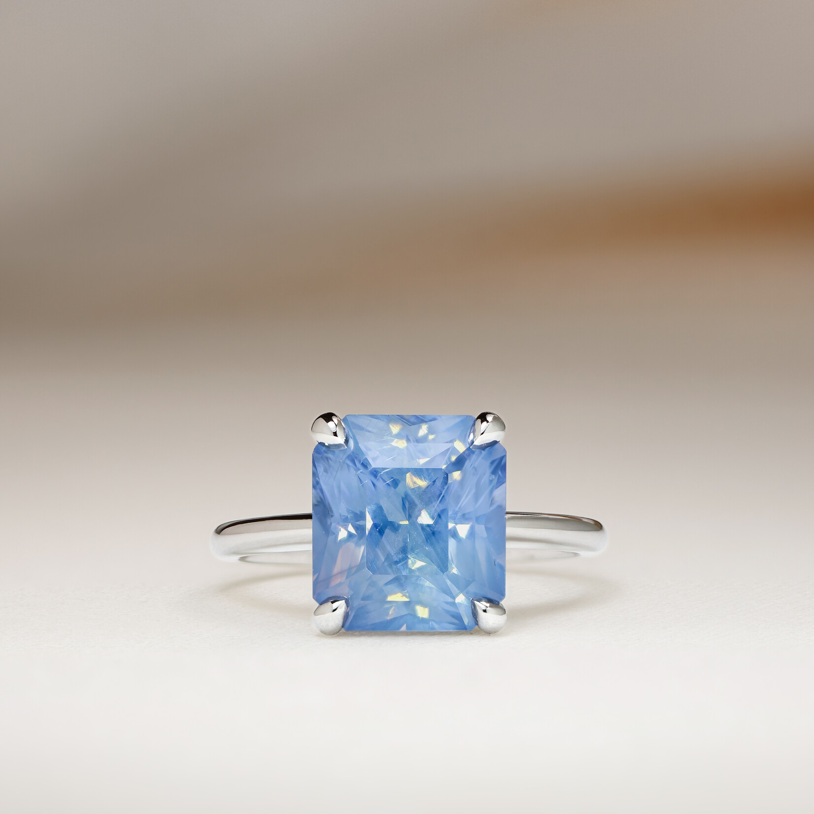 Baxter Moerman Codie Ring with Silky Blue Sapphire