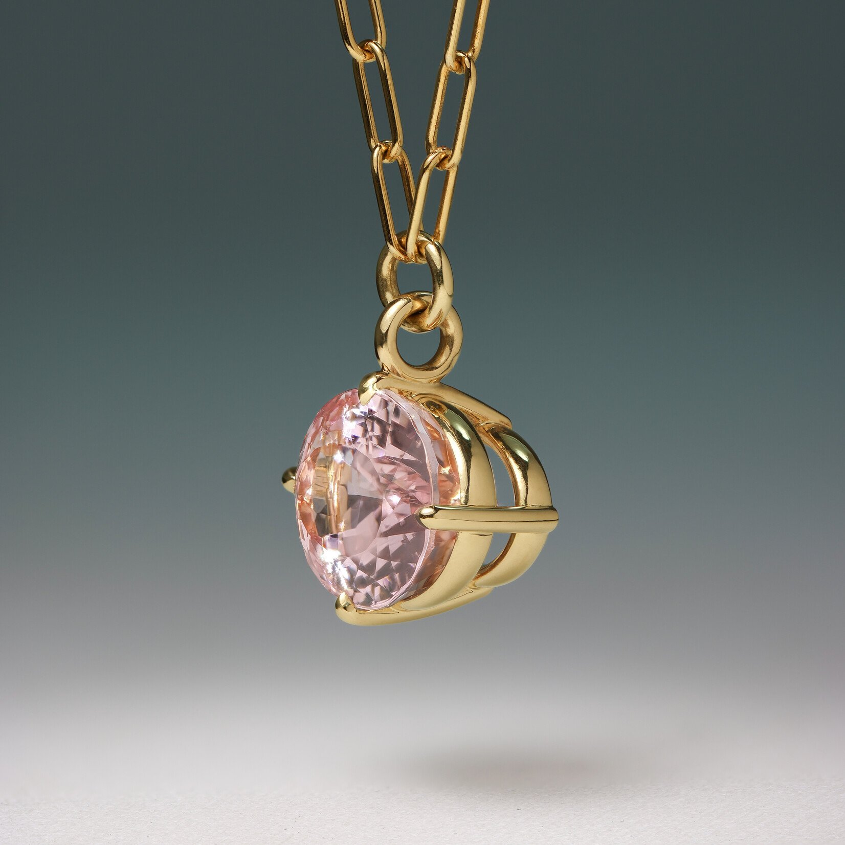 Baxter Moerman Isla Necklace with Morganite