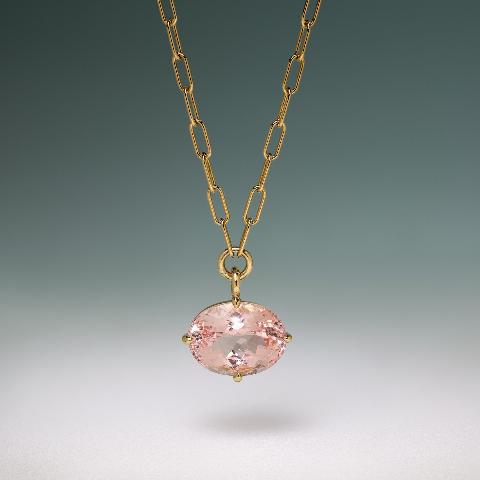 Baxter Moerman Isla Necklace with Morganite