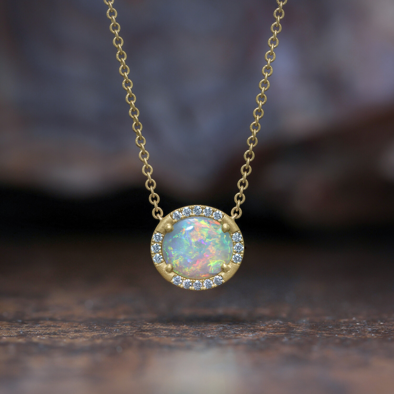 Baxter Moerman Coco Necklace with Opal