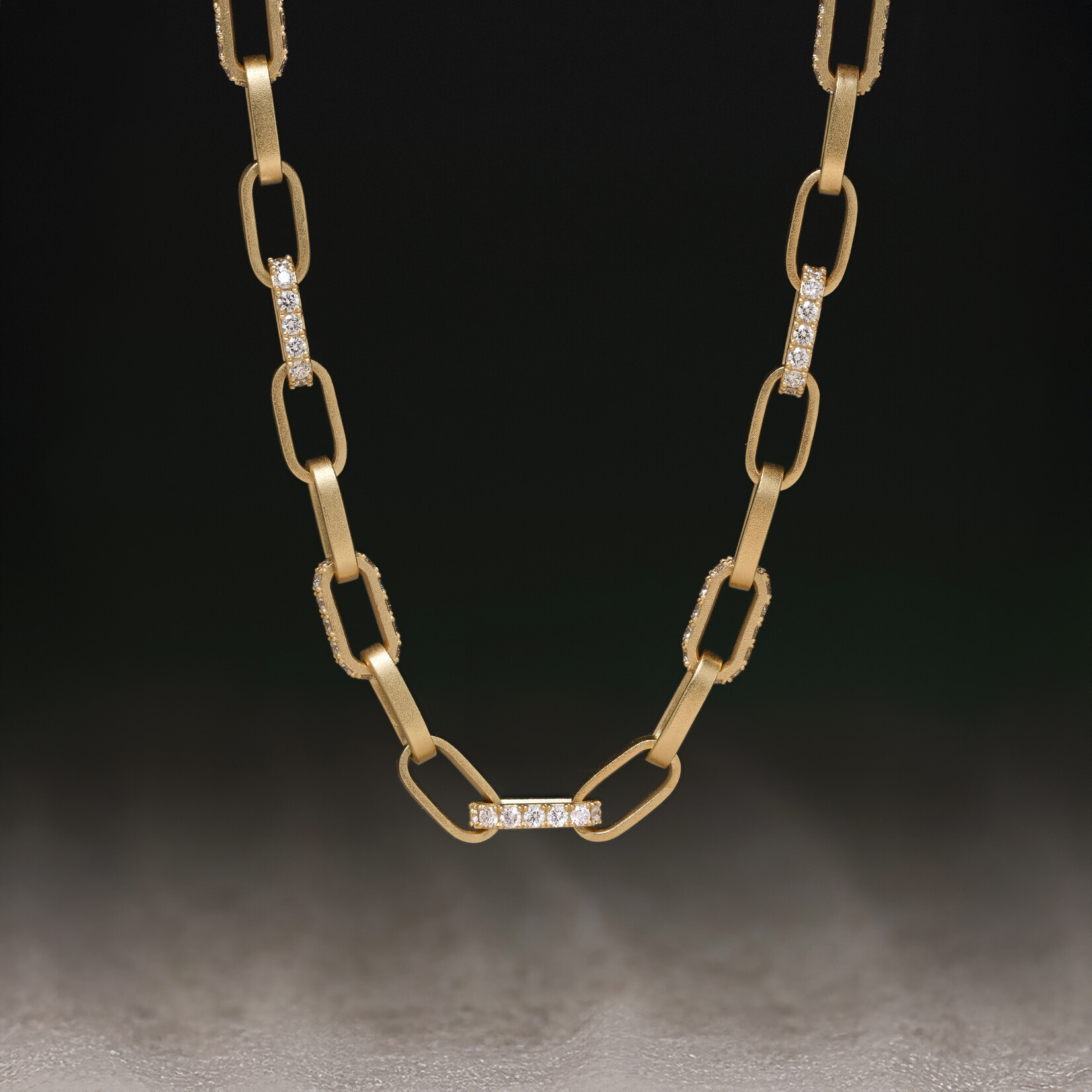 Baxter Moerman Roxy Diamond Link Necklace