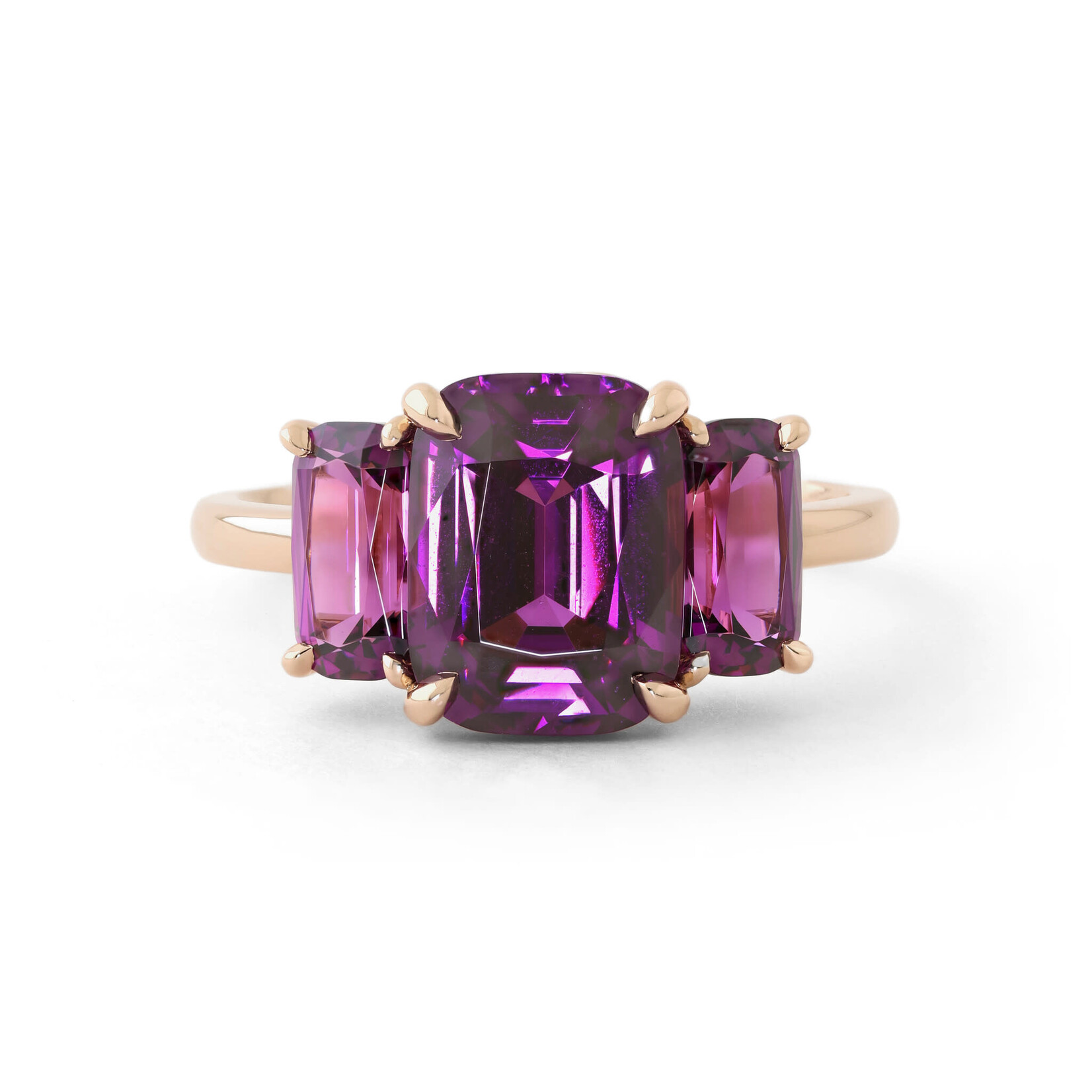 Baxter Moerman Penelope Ring with Purple Garnet