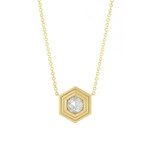 Baxter Moerman Ripple Necklace Rose Cut Icy Diamond