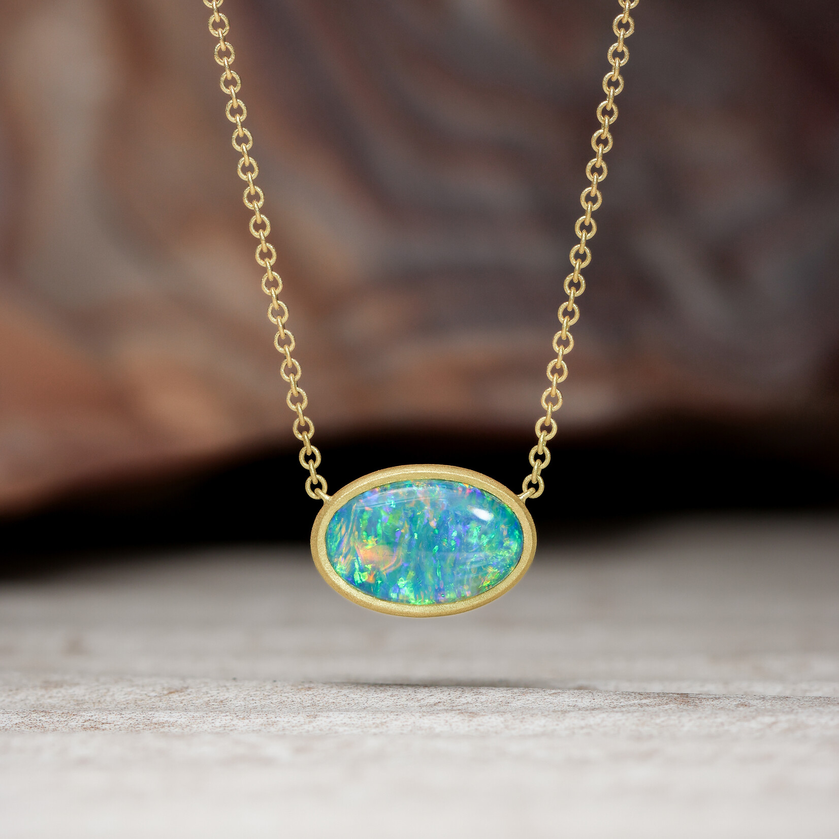 Baxter Moerman Crystal Opal Necklace