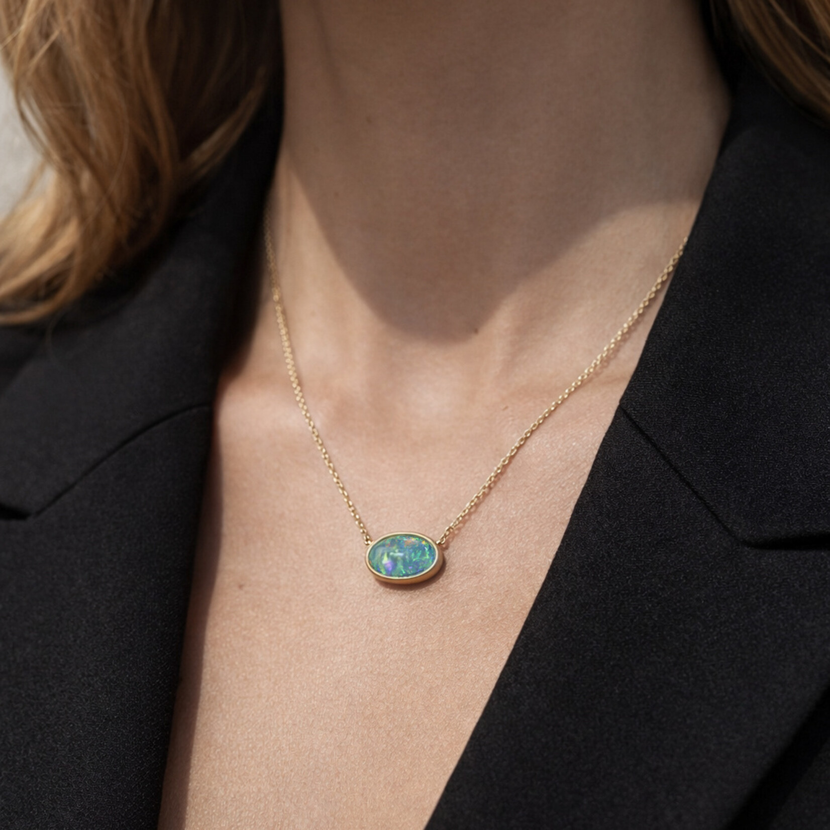 Baxter Moerman Crystal Opal Necklace