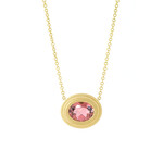 Baxter Moerman Ripple Necklace with Pink Tourmaline