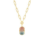 Baxter Moerman Isla Necklace  with Bi-Color Tourmaline
