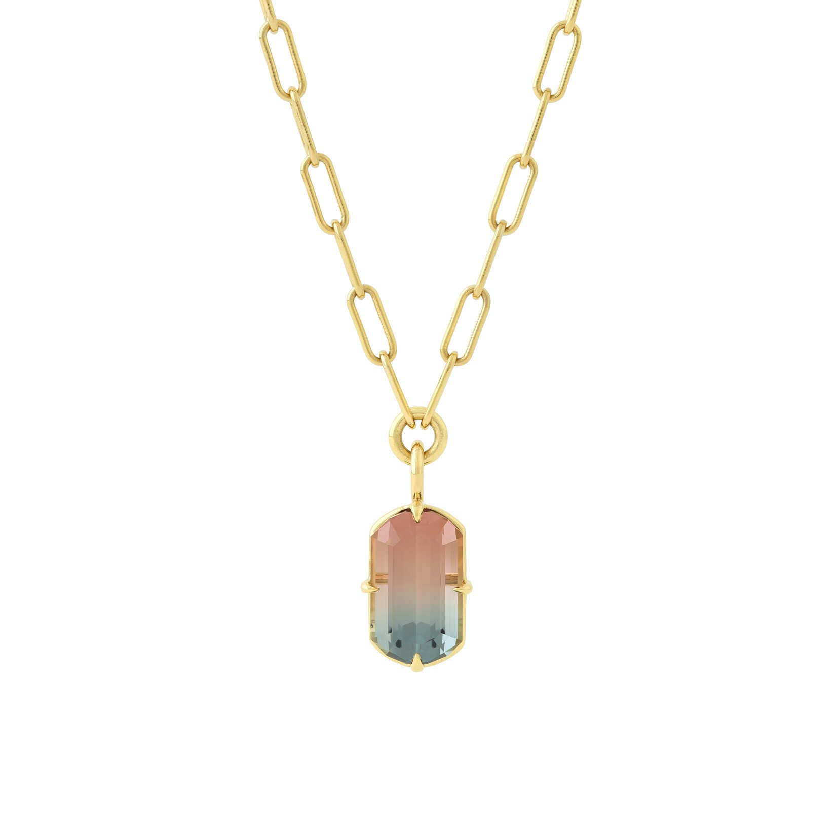 Baxter Moerman Isla Necklace with Bi-Color Tourmaline