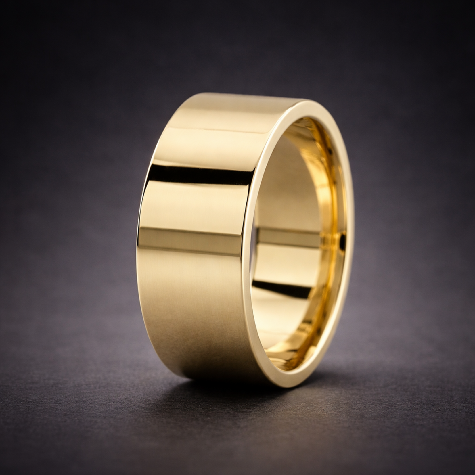 Baxter Moerman Flat Top Band - 8mm Wide