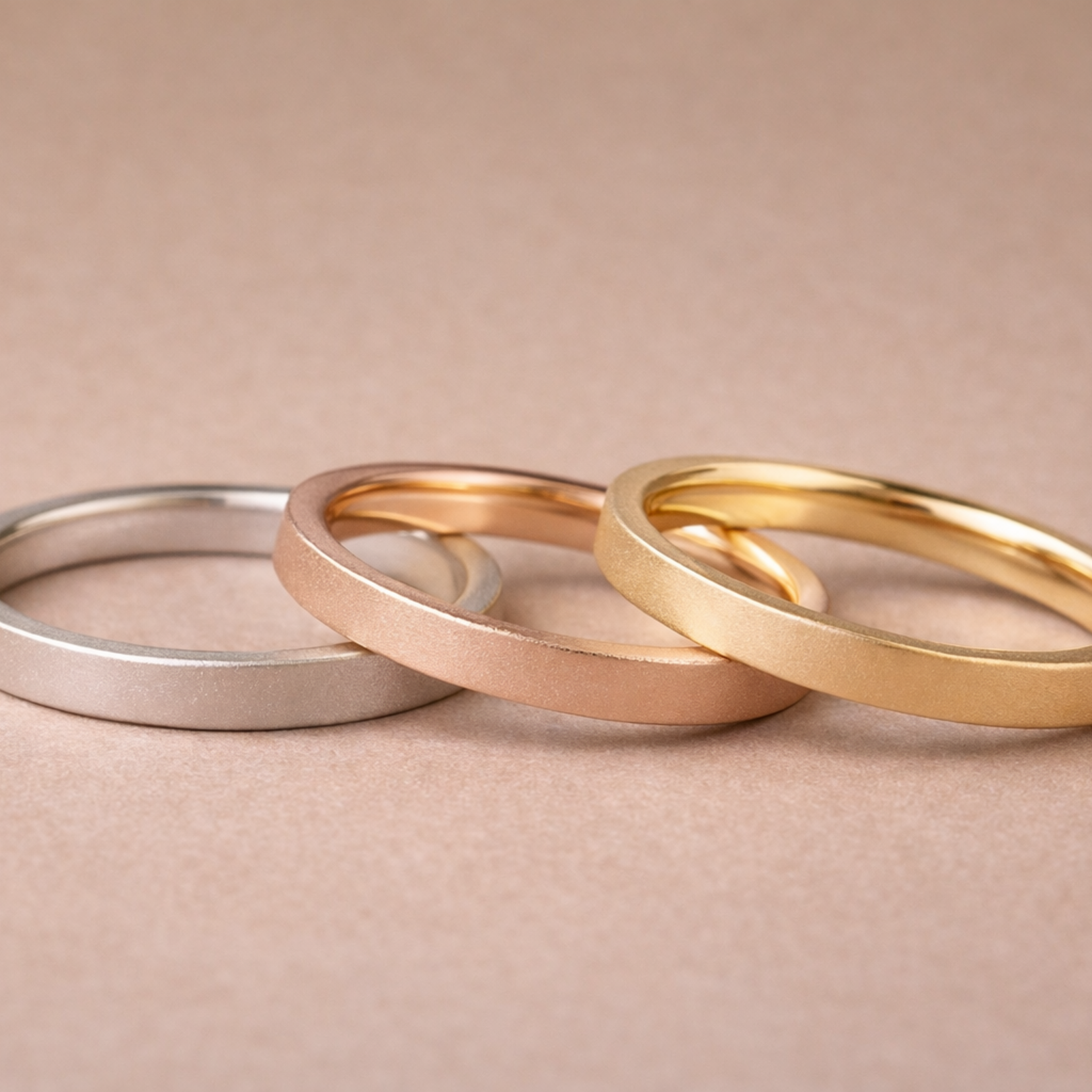 Baxter Moerman Flat Top Band - 2mm, Size 10