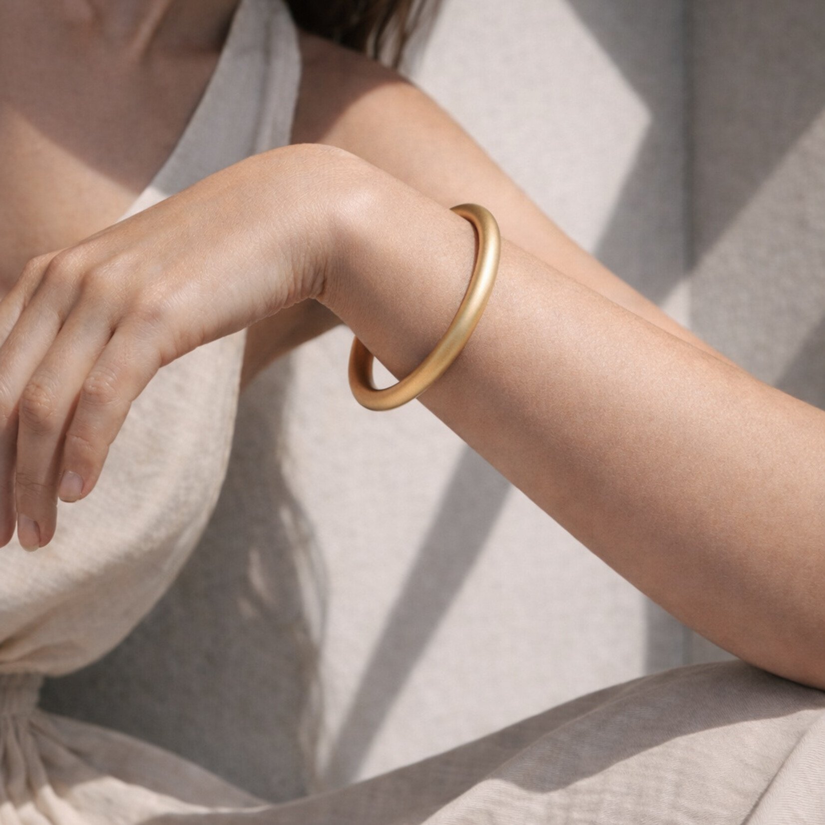 Baxter Moerman Endless Bangle - 6mm Wide