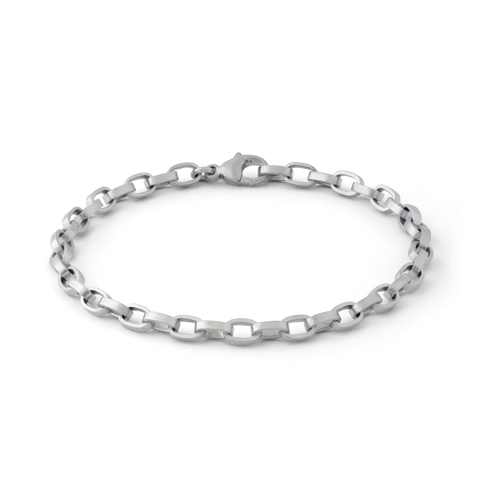 Baxter Moerman Roxy Mini Link Bracelet Platinum