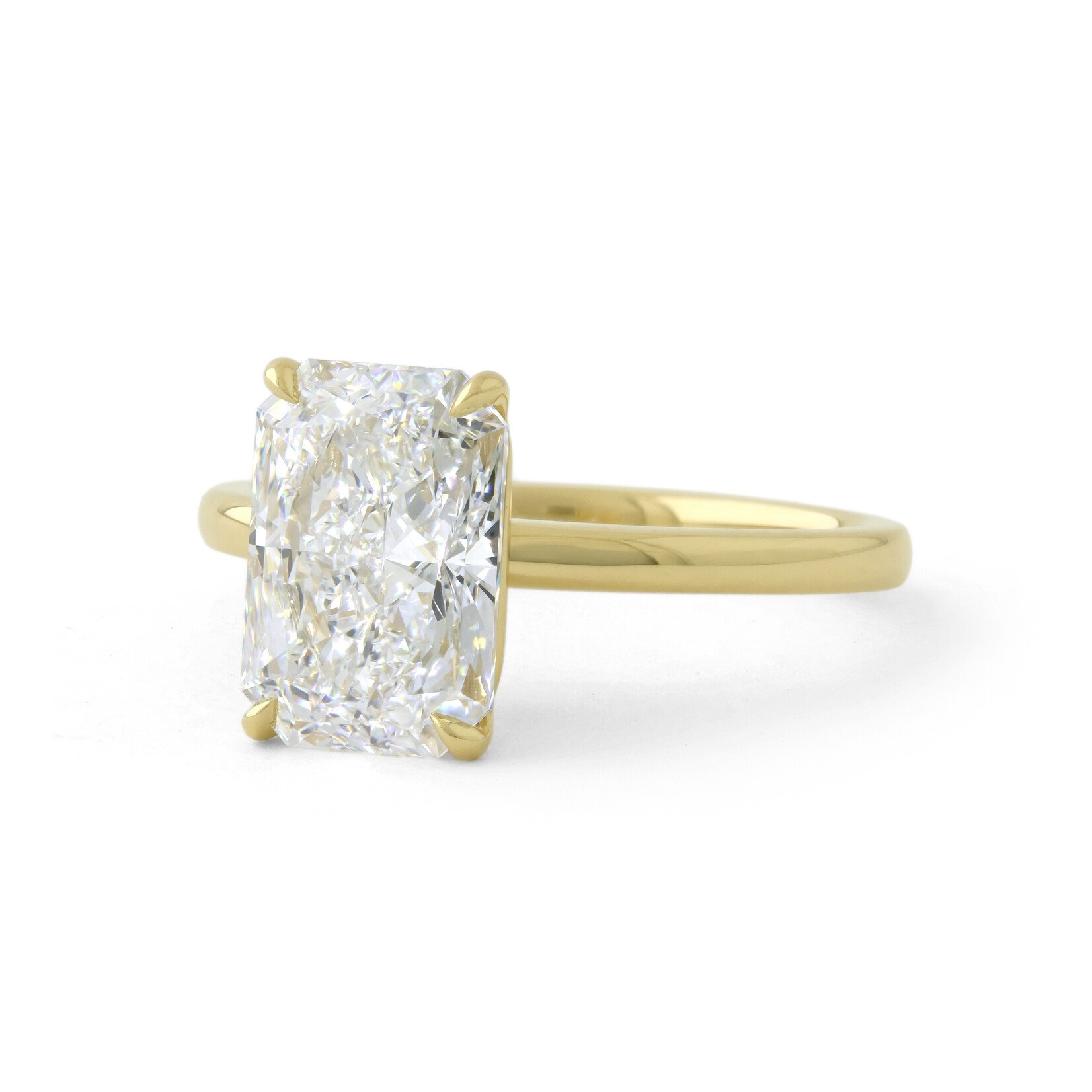 Baxter Moerman Chelsea Ring with Radiant Cut Lab Diamond