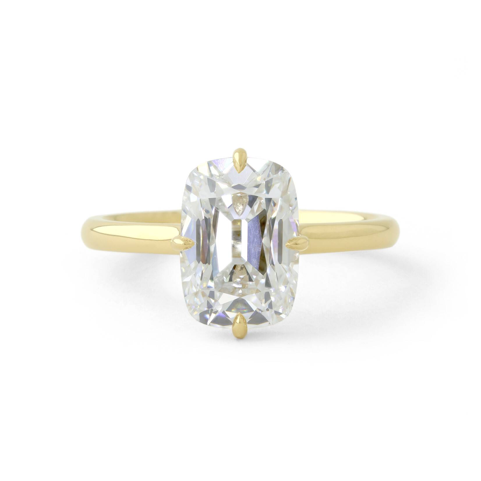 Baxter Moerman Isla Ring Mine Cut Lab Diamond