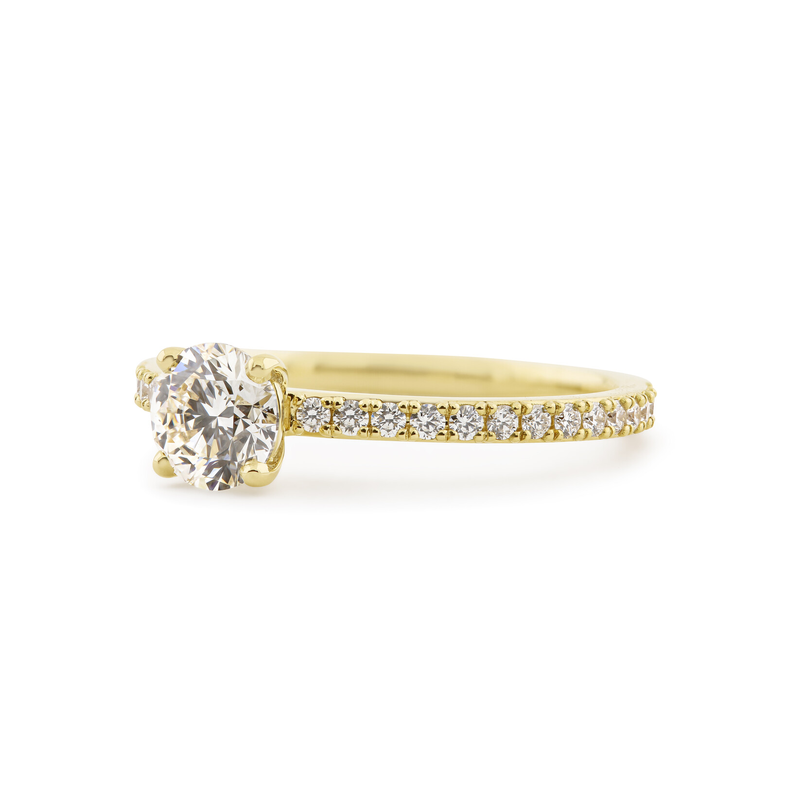 Baxter Moerman Grace Engagement Ring with Round Diamond