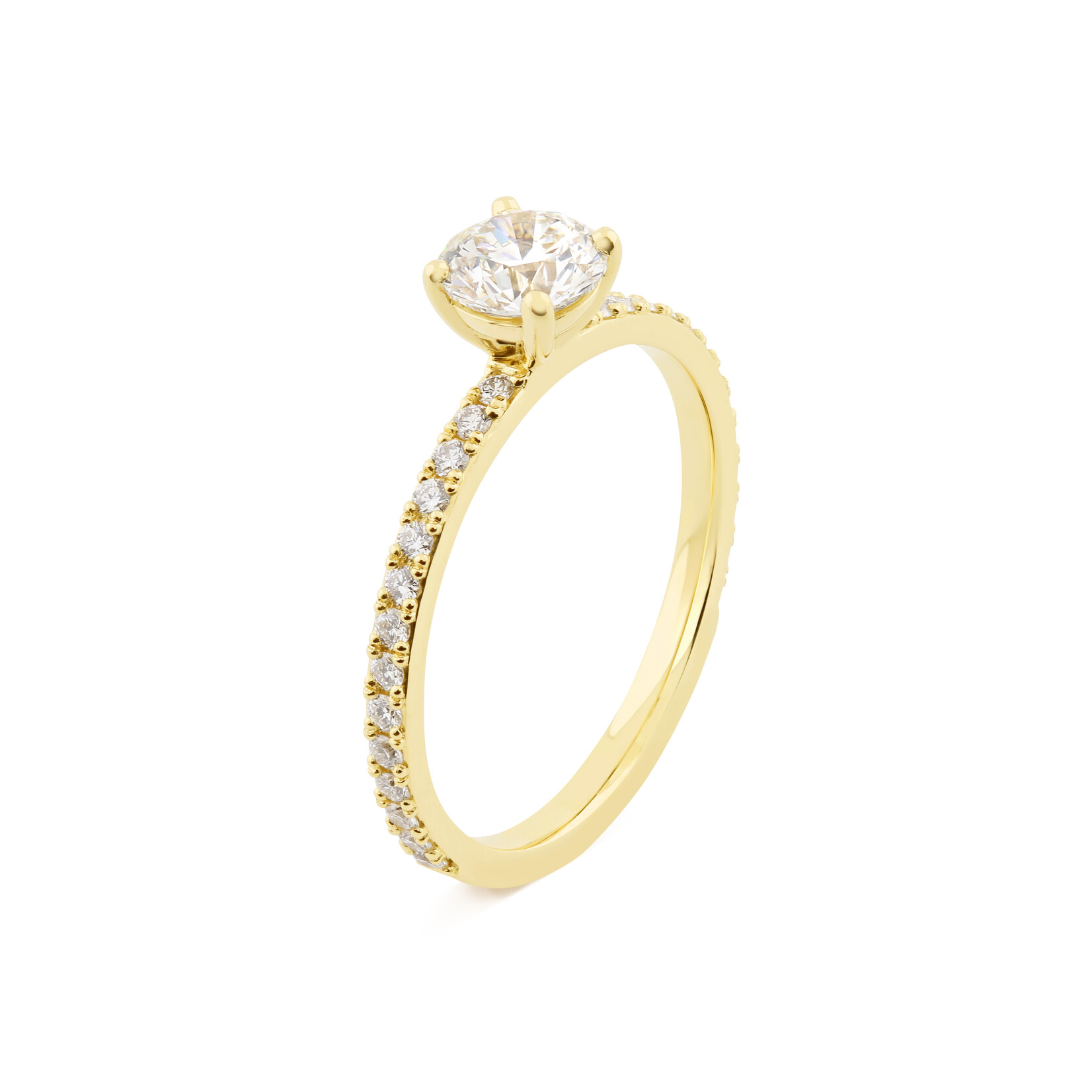 Baxter Moerman Grace Engagement Ring with Round Diamond