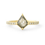 Baxter Moerman Bella Ring with Grey Kite Diamond
