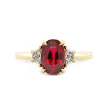 Baxter Moerman Penelope Ring with Ruby and Diamonds