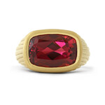 Baxter Moerman Aura Ring with Pink Nigerian Tourmaline