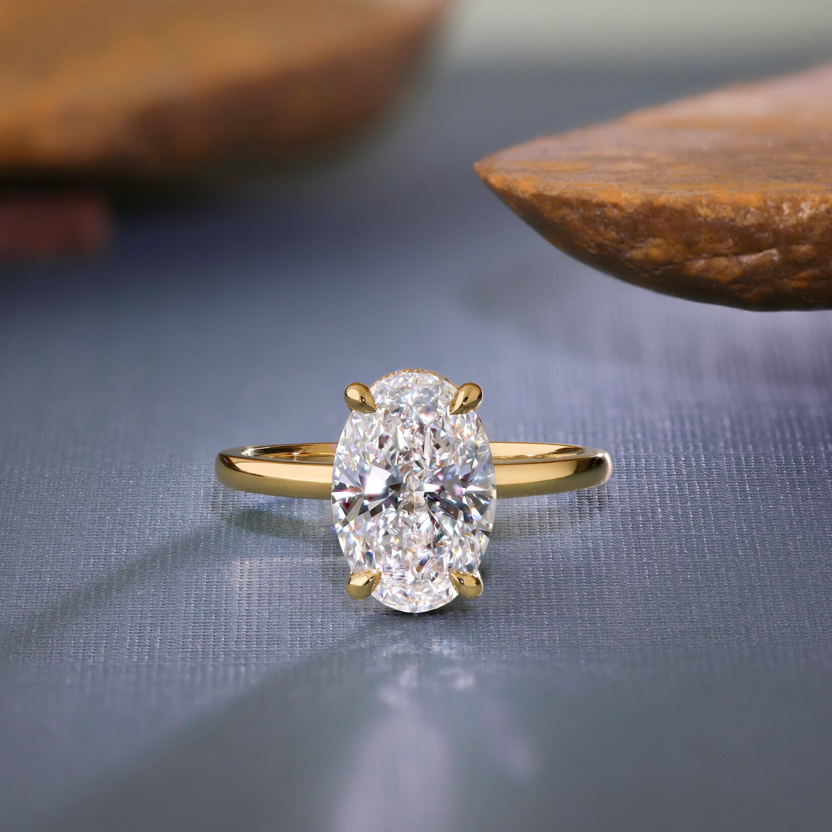 Baxter Moerman Chelsea Ring with Hidden Halo