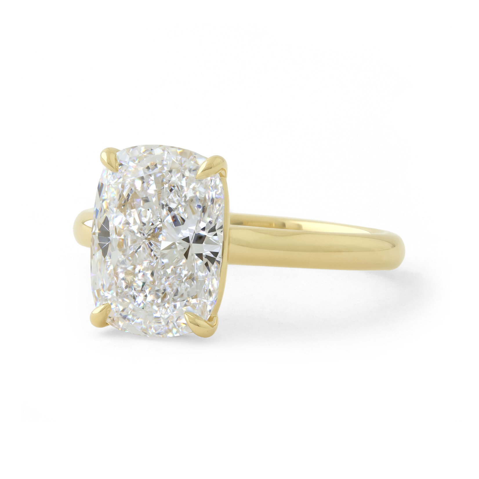 Baxter Moerman Gwen Ring  with Cushion Cut Lab Grown Diamond